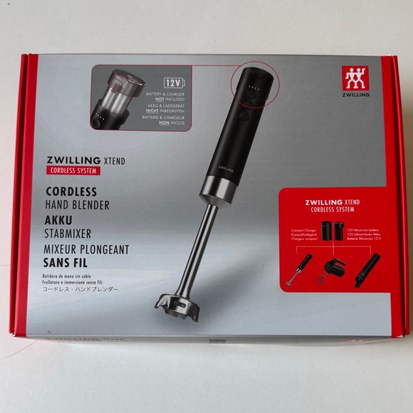 NEW Zwilling XTEND Cordless System Hand Blender - Picture 1 of 10